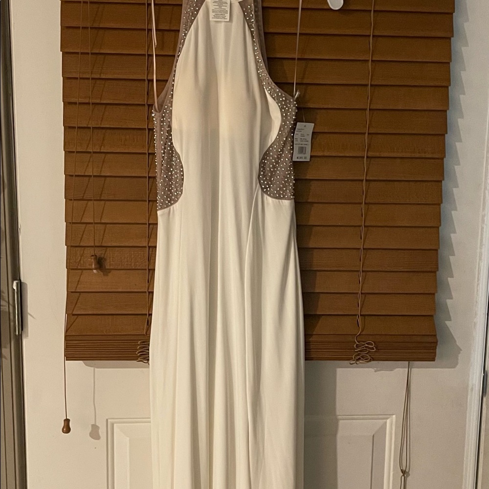 Morgan and Co. Ivory dress